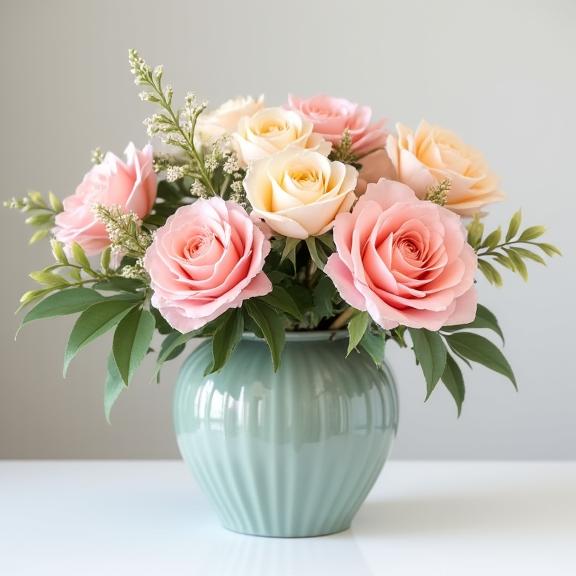 A custom bespoke floral bouquet.